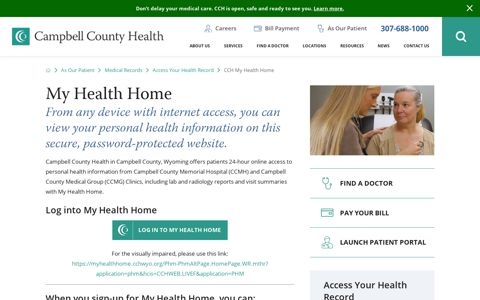 My Health Home | Campbell County Health