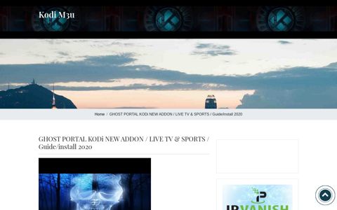 GHOST PORTAL KODi NEW ADDON / LIVE TV & SPORTS ...