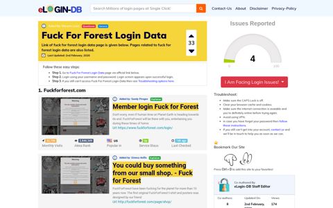 Fuck For Forest Login Data - штыефпкфь login 0 Views