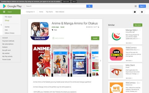 Anime & Manga Amino for Otakus - Apps on Google Play