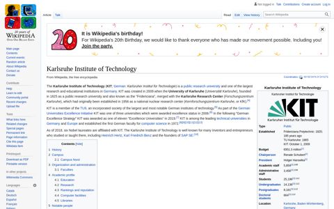 Karlsruhe Institute of Technology - Wikipedia