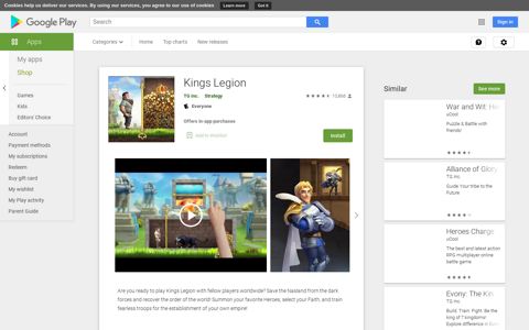 Kings Legion - Apps on Google Play