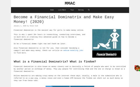 Findomme: Become a Financial Domination Dominatrix ($367 ...