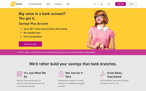 EQ Bank: Digital Banking