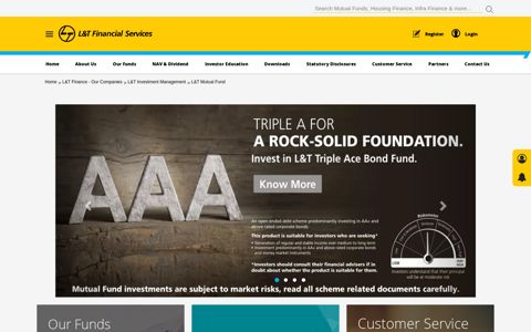 Mutual Fund Investment in India - L&T Investment Management