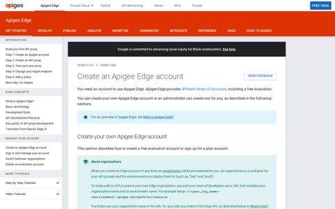 Create an Apigee Edge account | Apigee Docs