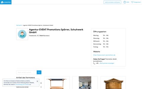 Agentur EVENT Promotions Spörrer, Schuhwerk GmbH in ...
