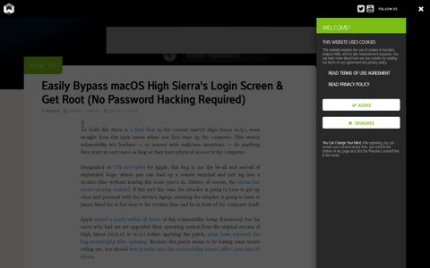How to Easily Bypass macOS High Sierra's Login Screen ...
