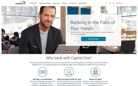 Personal Banking Reimagined | Capital One