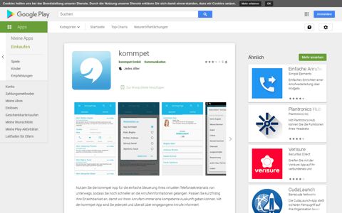 kommpet – Apps bei Google Play