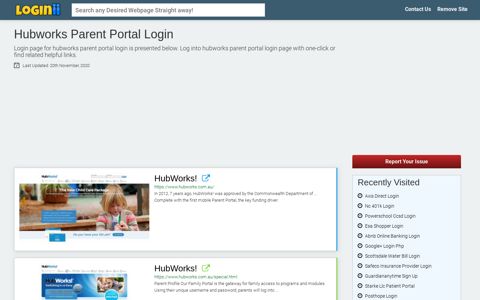 Hubworks Parent Portal Login - Loginii.com