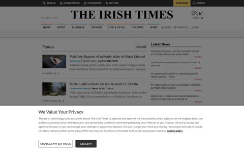 Fónua | The Irish Times