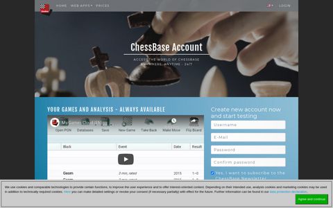 My Games - ChessBase Account