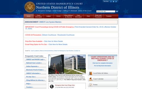 Northern District of Illinois | United States Bankruptcy Court