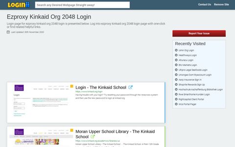 Ezproxy Kinkaid Org 2048 Login - Loginii.com
