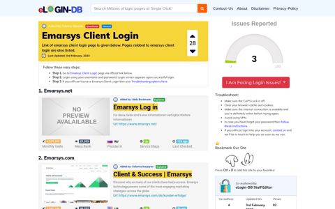 Emarsys Client Login
