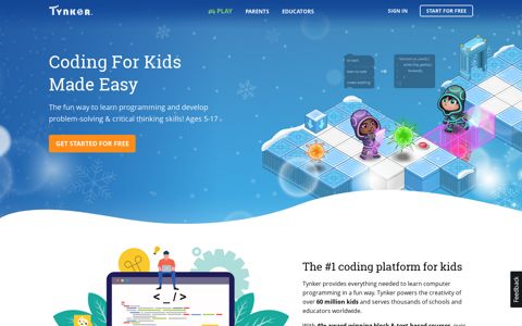 Tynker: Coding For Kids, Kids Programing Classes & Games
