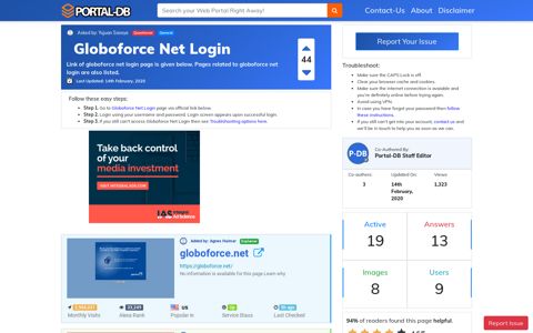 Globoforce Net Login - Portal-DB.live