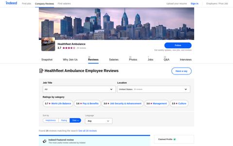 Working at Healthfleet Ambulance: Employee Reviews ...