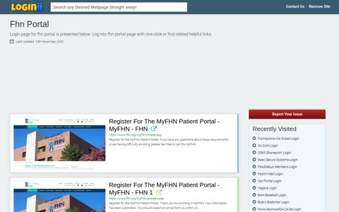 Fhn Portal - Loginii.com