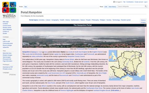Portal:Hampshire - Wikipedia