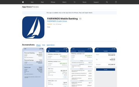 ‎FAIRWINDS Mobile Banking on the App Store