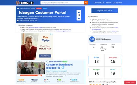 Ideagen Customer Portal