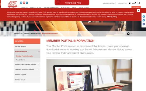 Member Portal Information - Generali Global Health