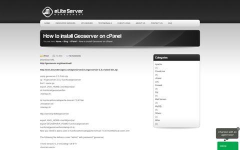 How to install Geoserver on cPanel - Elite Server Management