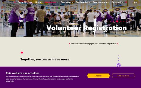 Volunteer Registration | See You In 2022