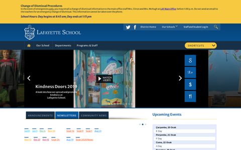 Lafayette School / LAF Homepage