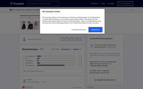 Lesen Sie Kundenbewertungen zu www.goertz.de - Trustpilot