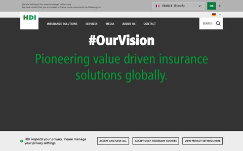 HDI Global SE – Insurance solutions for industrial businesses