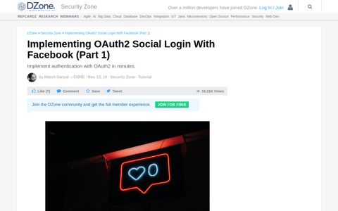 Implementing OAuth2 Social Login With Facebook (Part 1 ...