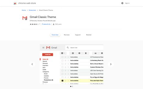 Gmail Classic Theme