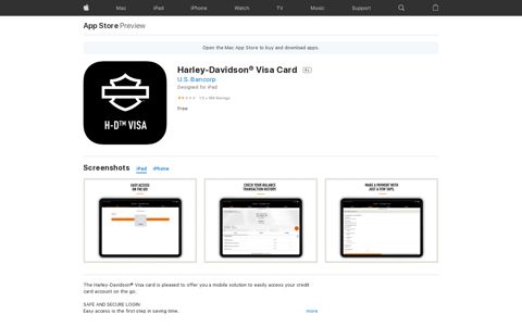 ‎Harley-Davidson® Visa Card on the App Store