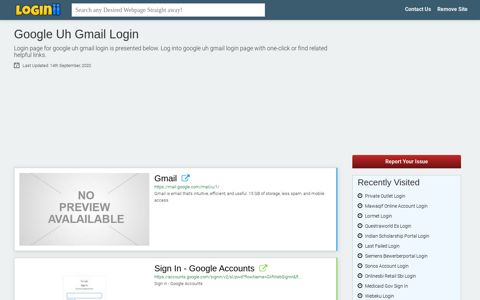 Google Uh Gmail Login - Loginii.com