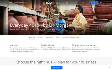 Everyday 401(k) by JP Morgan - Chase Bank