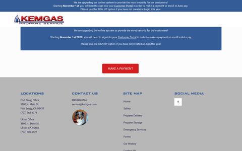 Make a Payment | Kemgas