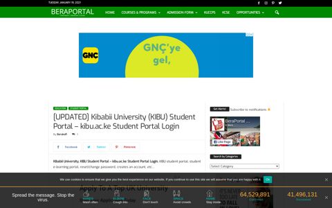 [UPDATED] Kibabii University (KIBU) Student Portal - kibu.ac ...