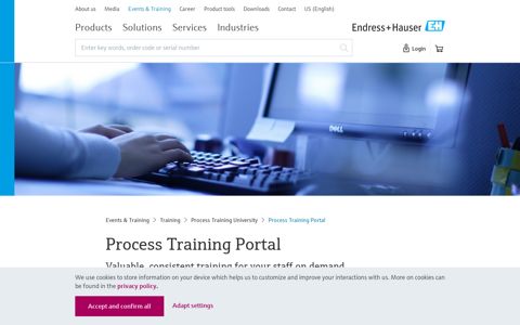 Process Training Portal | Endress+Hauser