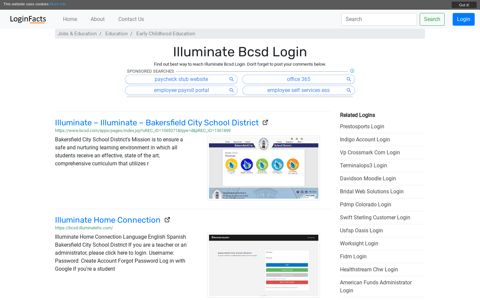 Illuminate Bcsd Login - LoginFacts
