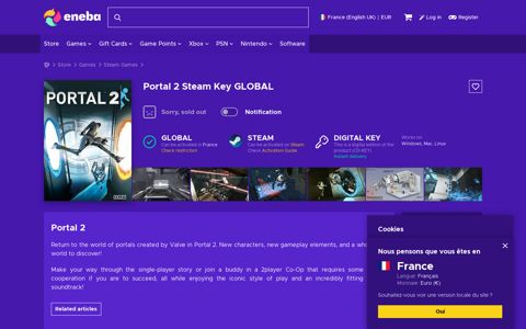 Buy Portal 2 Steam Key GLOBAL | ENEBA