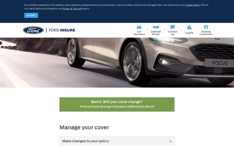 Manage Your Account | Ford Insure