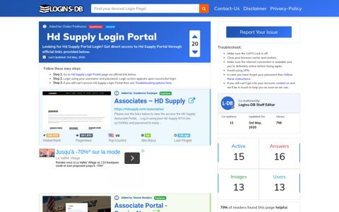 Hd Supply Login Portal - Logins-DB