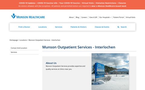 Munson Outpatient Services - Interlochen - Munson Healthcare