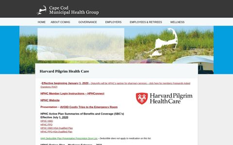 Harvard Pilgrim Health Care | Cape Cod Municipal Health ...