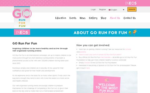 About GO Run For Fun -