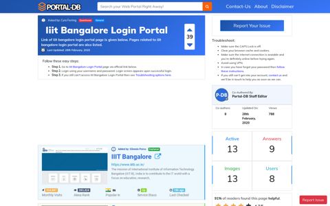 Iiit Bangalore Login Portal
