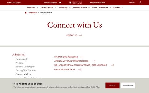 Connect with Us – UChicagoGRAD | The University of Chicago